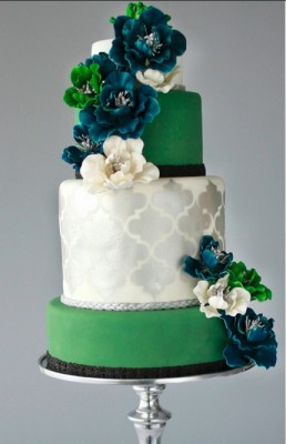 Emerald Cake by Caketress