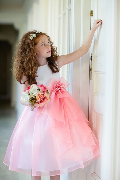 Pink and Coral Dress