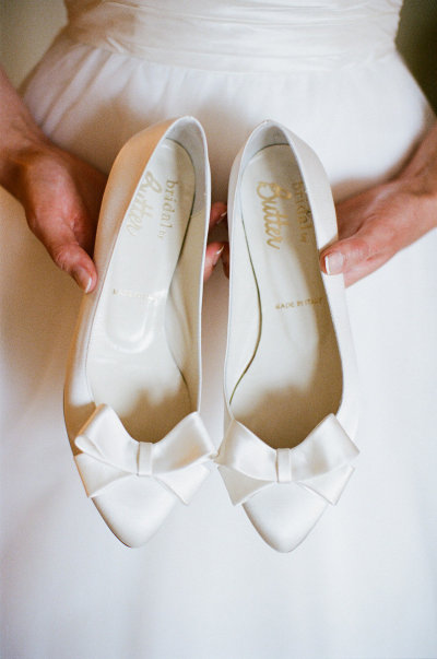 White Wedding Shoes