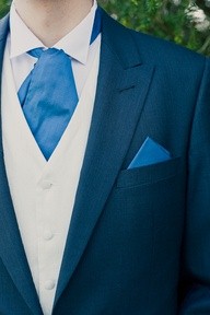 Blue Groom's Suit