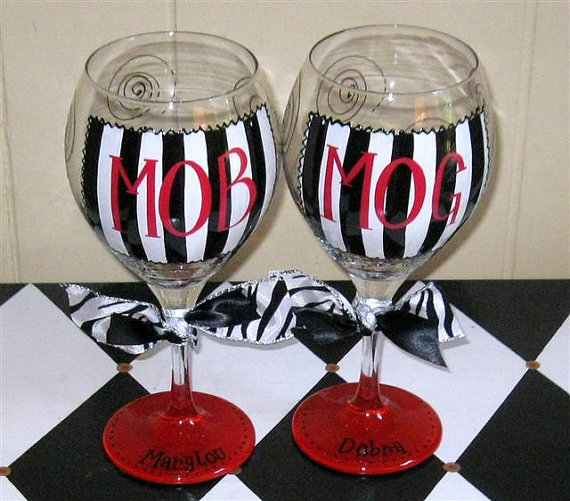 custom wine glasses