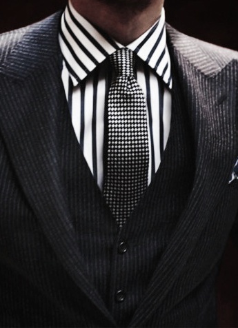 pinstripes vest