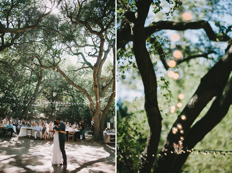 Outdoor wedding