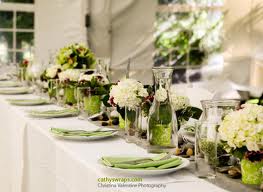 reception table decor