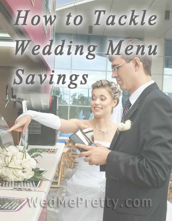 wedding menu savings