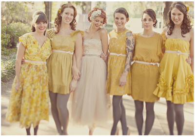 Fall wedding Bridesmaid dresses