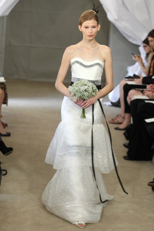 Carolina Herrera's Wedding Dress