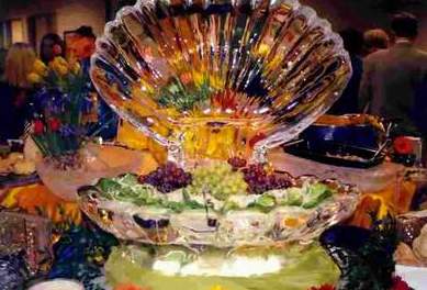 Fruit in Ice Sculpture