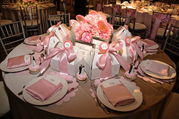 children's Table at a wedding