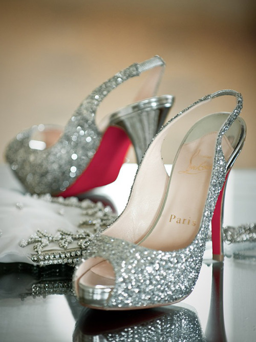 bling bridal shoes