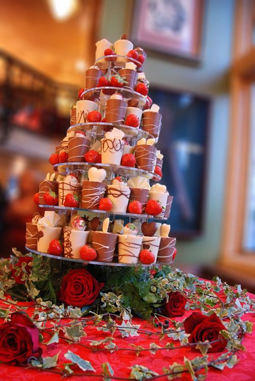 luxury wedding cake alternative