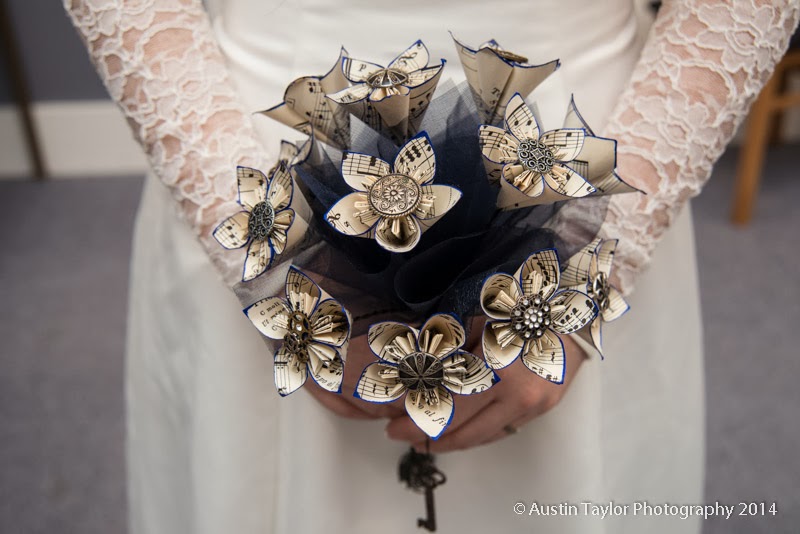 steampunk wedding bouquet