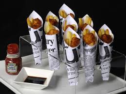 fish & chip cones