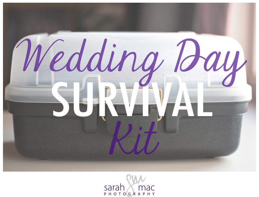 wedding day survival kit