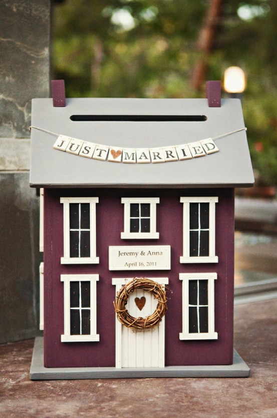 Cute Wedding Card Box