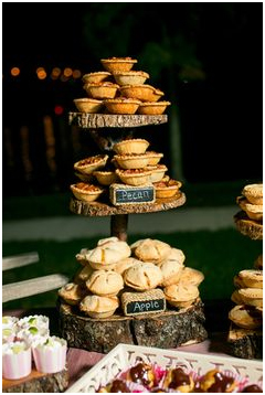 autum wedding catering