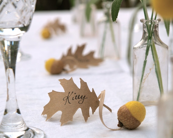 fall place cards