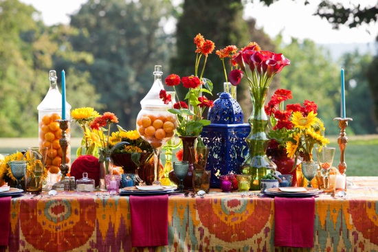 Boho Reception Table