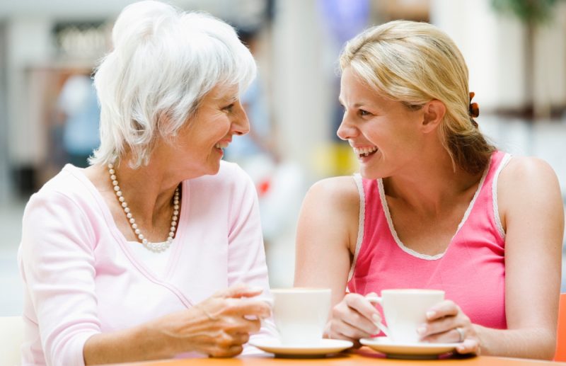 Mother and daughter-in-law bonding