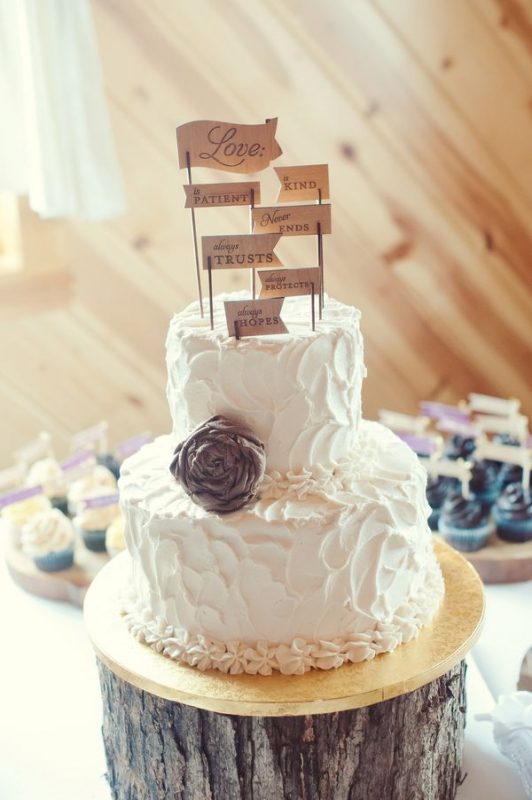 Rustic Wedding Cake