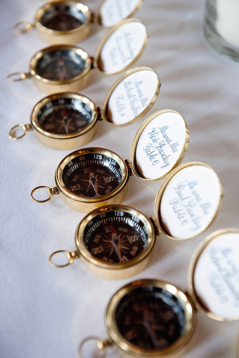 Compass Wedding Favors