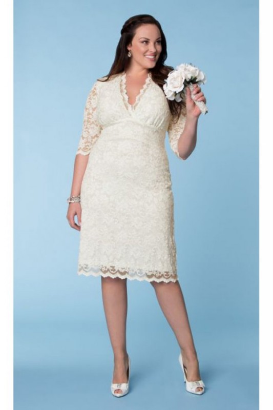 {Guest Post} Plus Sized Wedding Dresses, Clothing Advice. - Wed Me Pretty